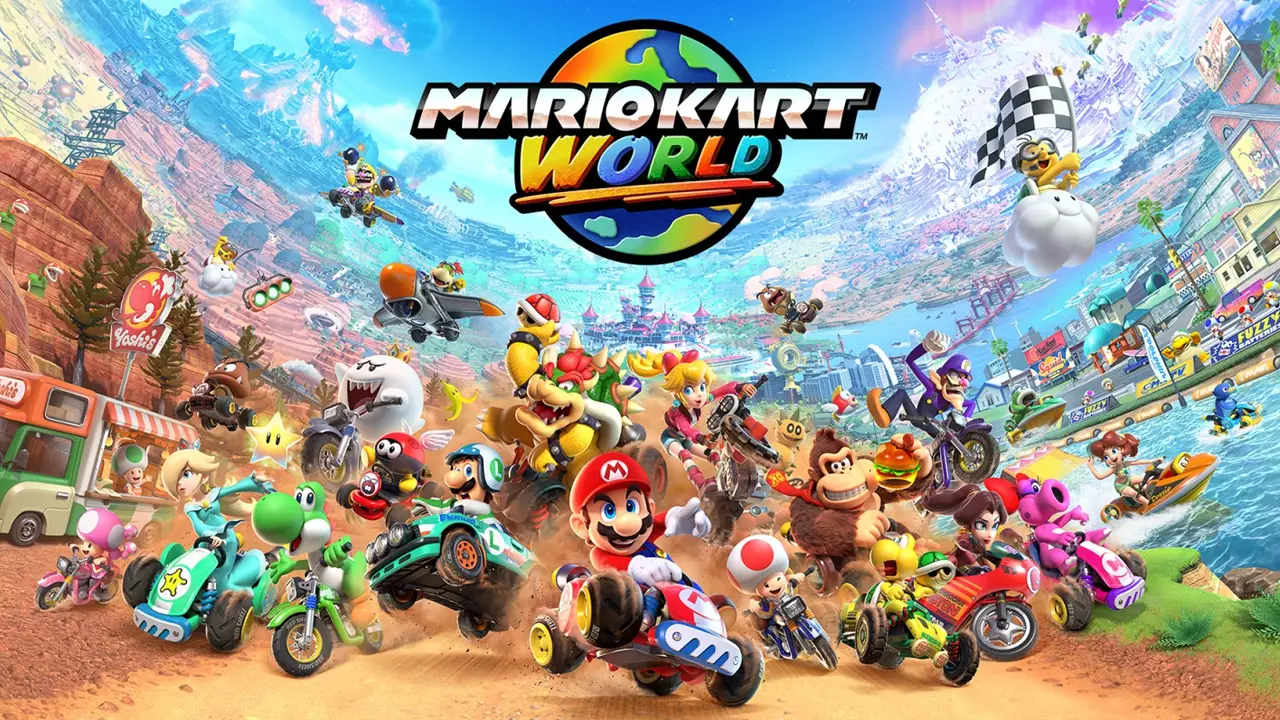 马里奥赛车世界-Mario Kart Worlda-游戏截图-好玩游戏库