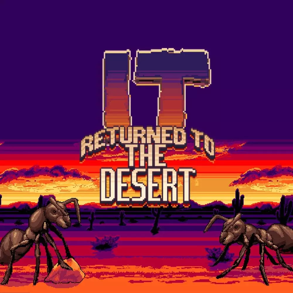 它又回到了沙漠