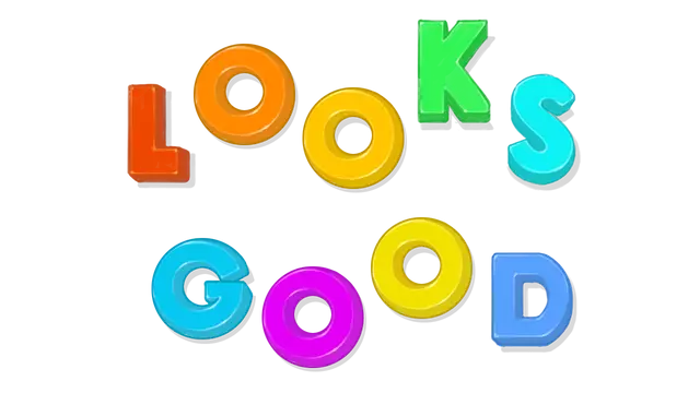 哟！不错哦 | Looks Good LOGO