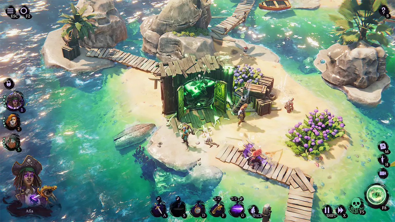 影子诡局：被诅咒的海盗-Shadow Gambit: The Cursed Crew-游戏截图-好玩游戏库