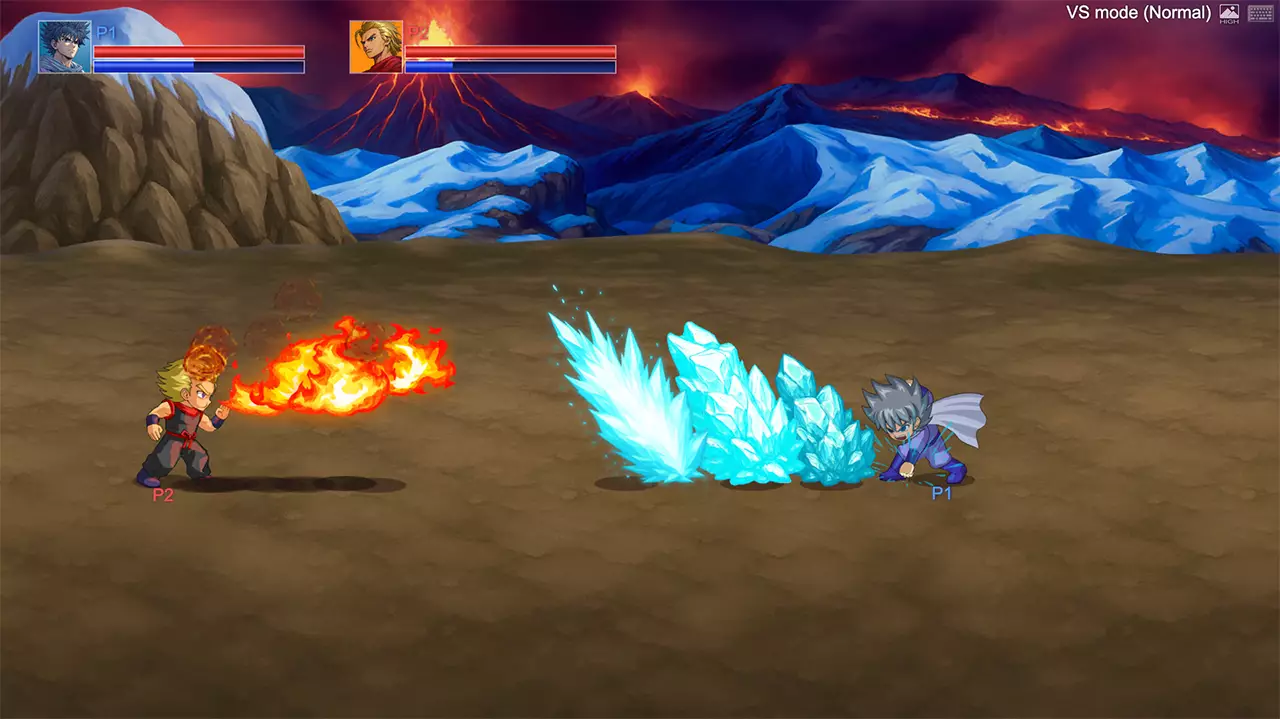 经典格斗：重制版-Little Fighter 2 Remastered-游戏截图-好玩游戏库