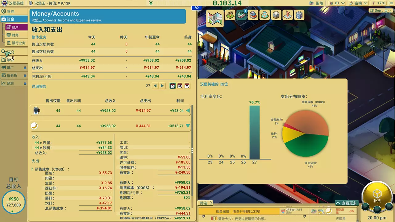 商业奇才：舌尖上的路边摊-Business Heroes: Street Grub-游戏截图-好玩游戏库