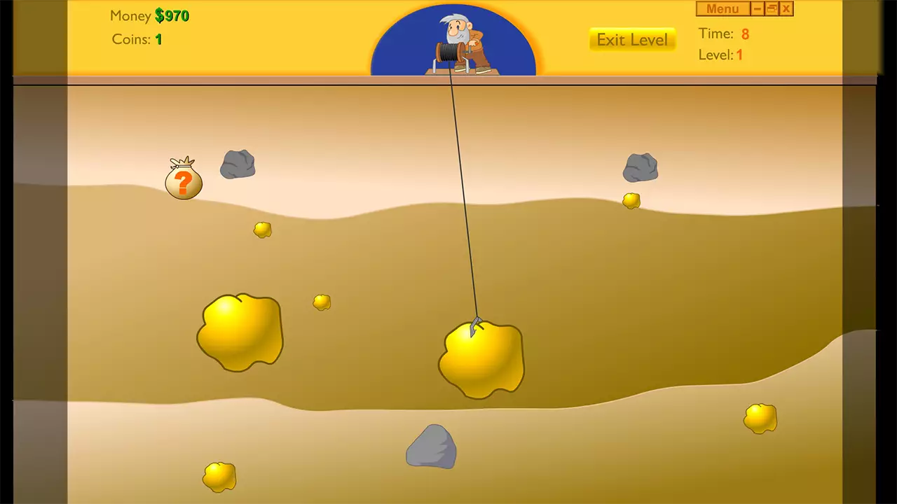 黄金矿工-Gold Miner-游戏截图-好玩游戏库