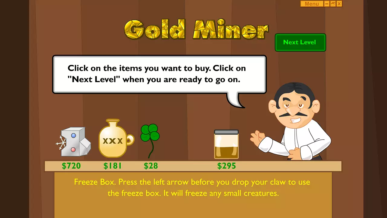 黄金矿工-Gold Miner-游戏截图-好玩游戏库