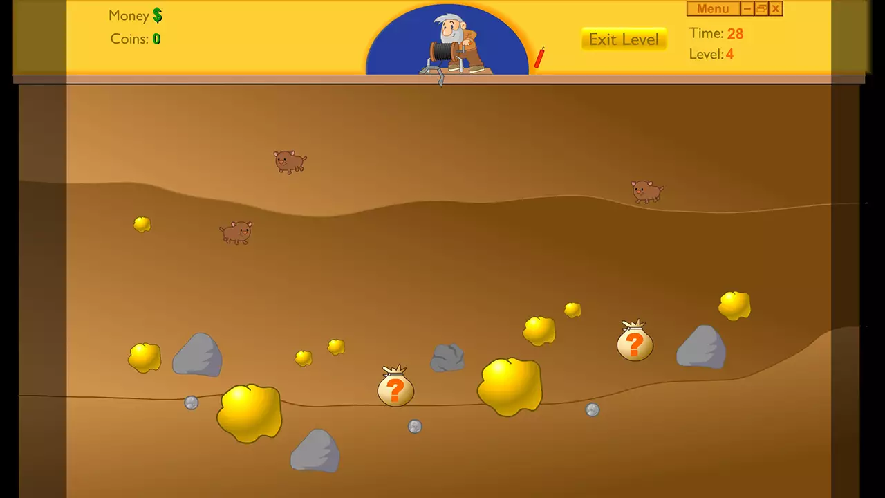 黄金矿工-Gold Miner-游戏截图-好玩游戏库