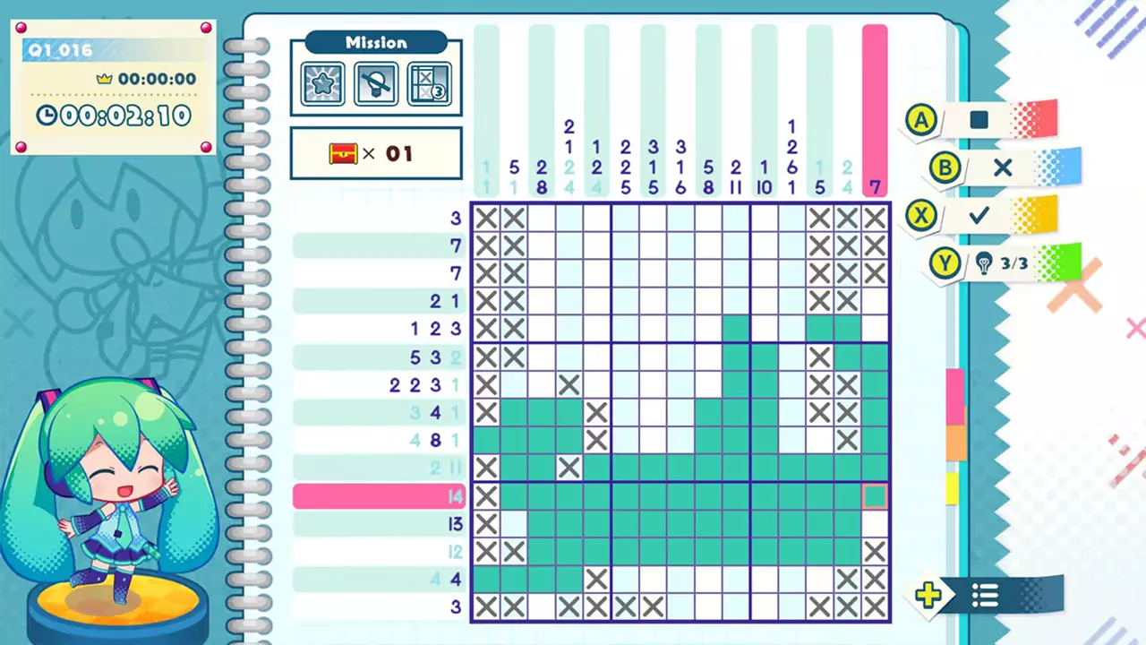 初音未来 逻辑划线脑瓜转转转 S+-Hatsune Miku Logic Paint S+-游戏截图-好玩游戏库