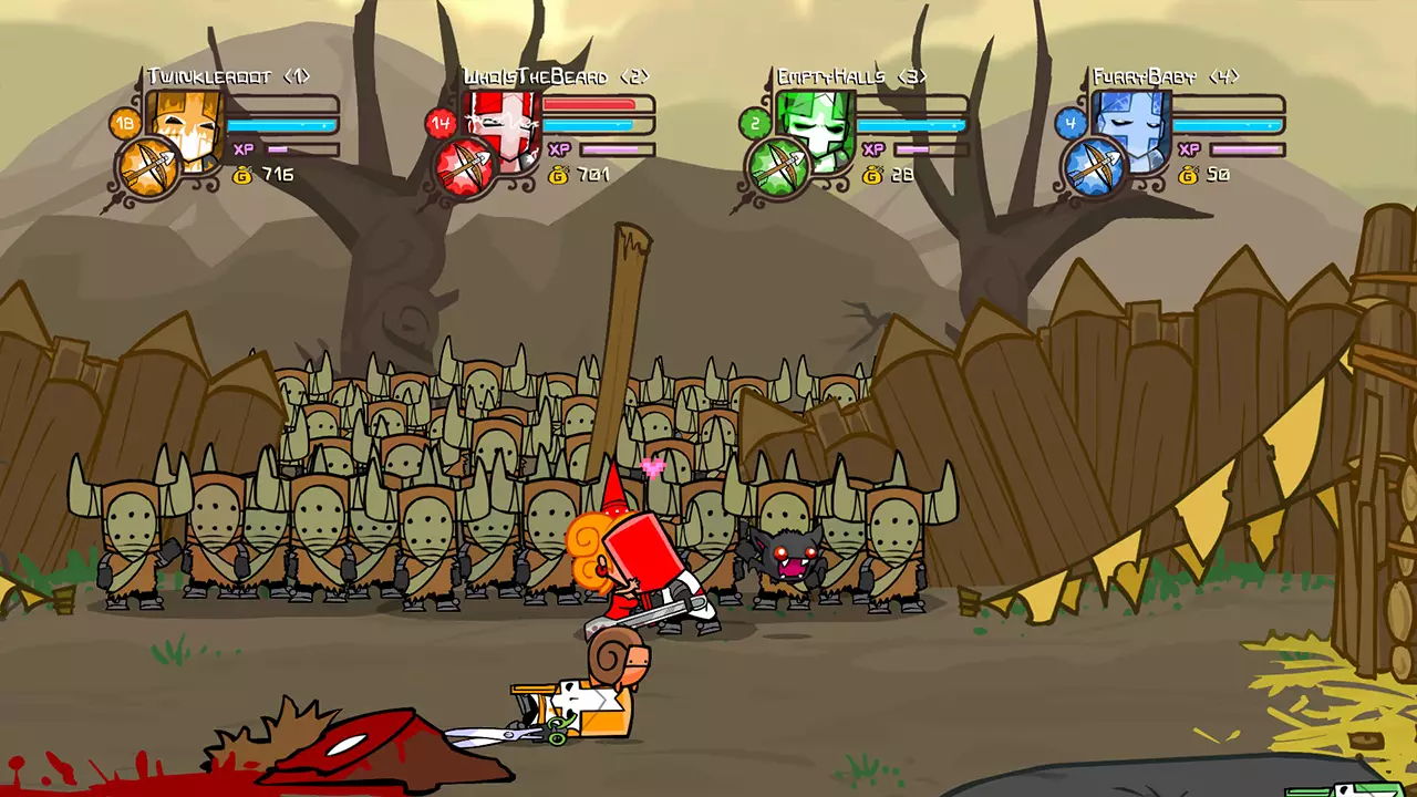 城堡毁灭者-Castle Crashers-游戏截图-好玩游戏库