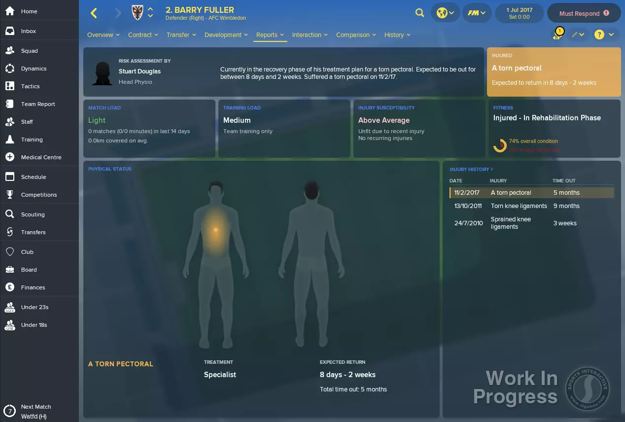 足球经理 2018-Football Manager 2018-游戏截图-好玩游戏库