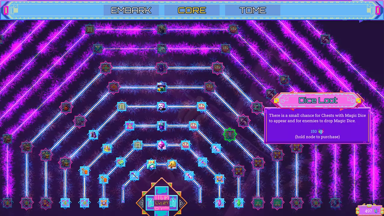 霓虹魔咒风暴-Neon Spellstorm-游戏截图-好玩游戏库