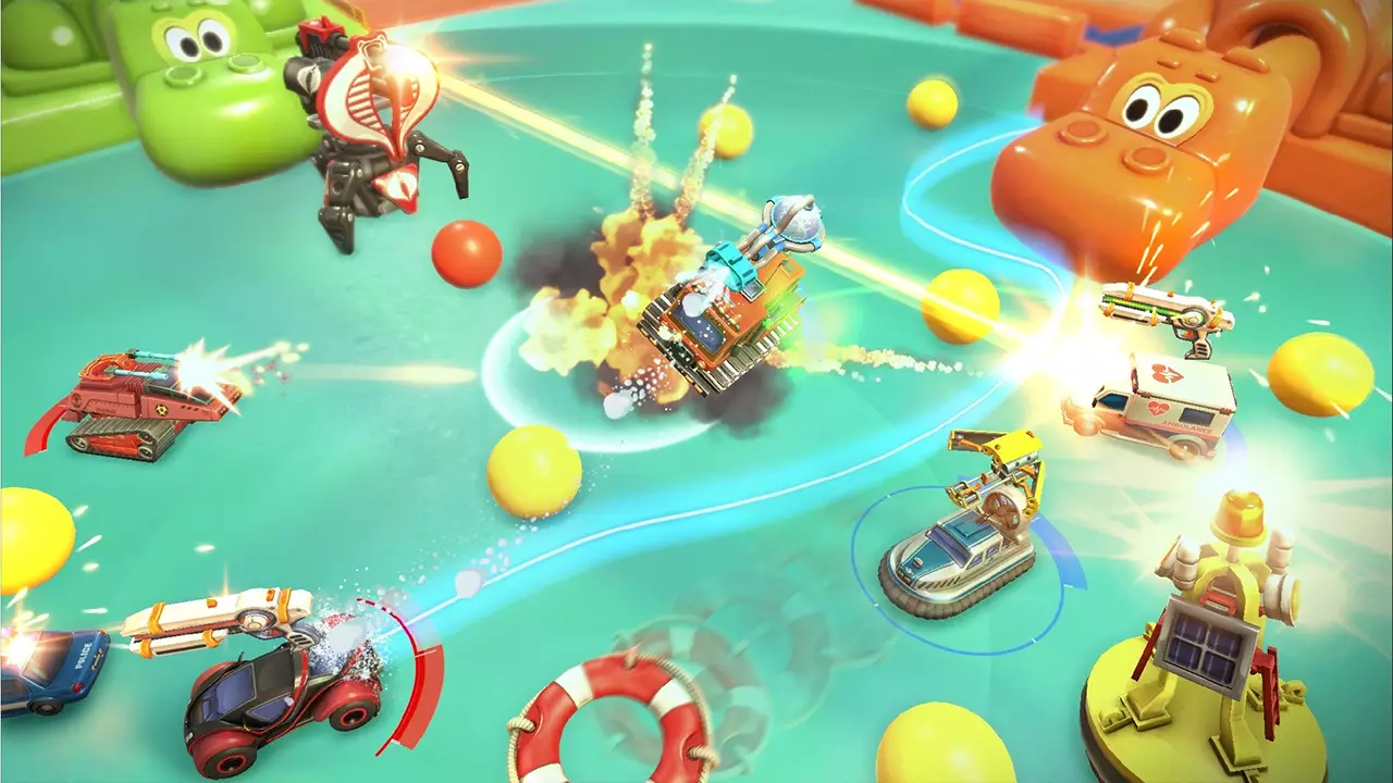迷你机车世界大赛-Micro Machines World Series-游戏截图-好玩游戏库