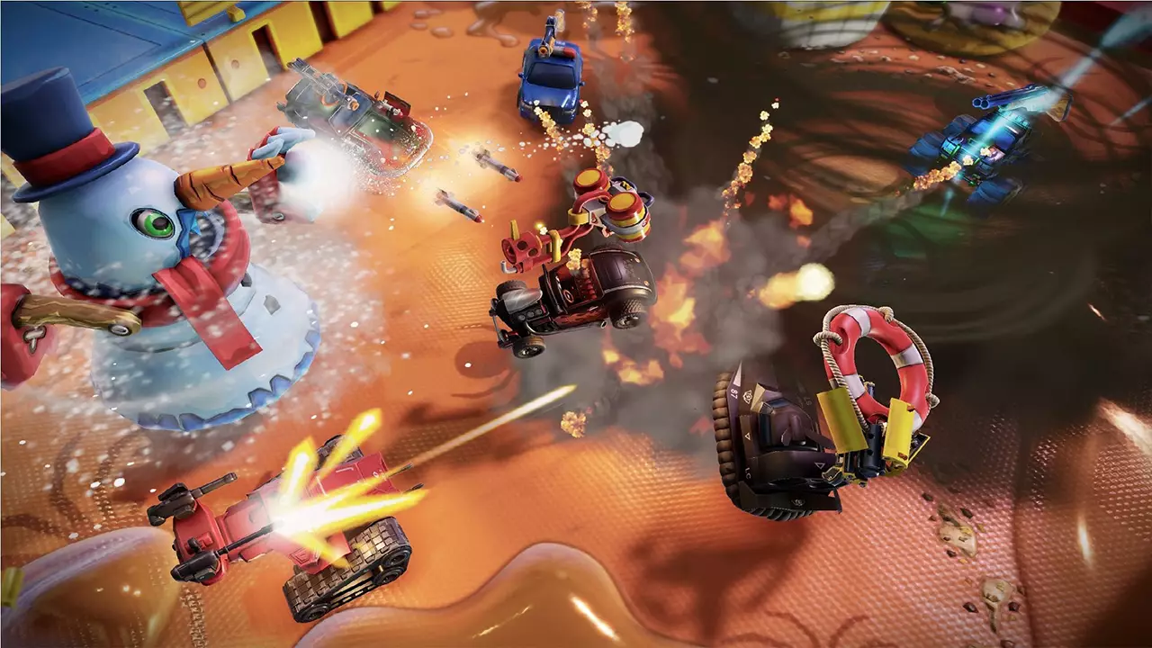 迷你机车世界大赛-Micro Machines World Series-游戏截图-好玩游戏库