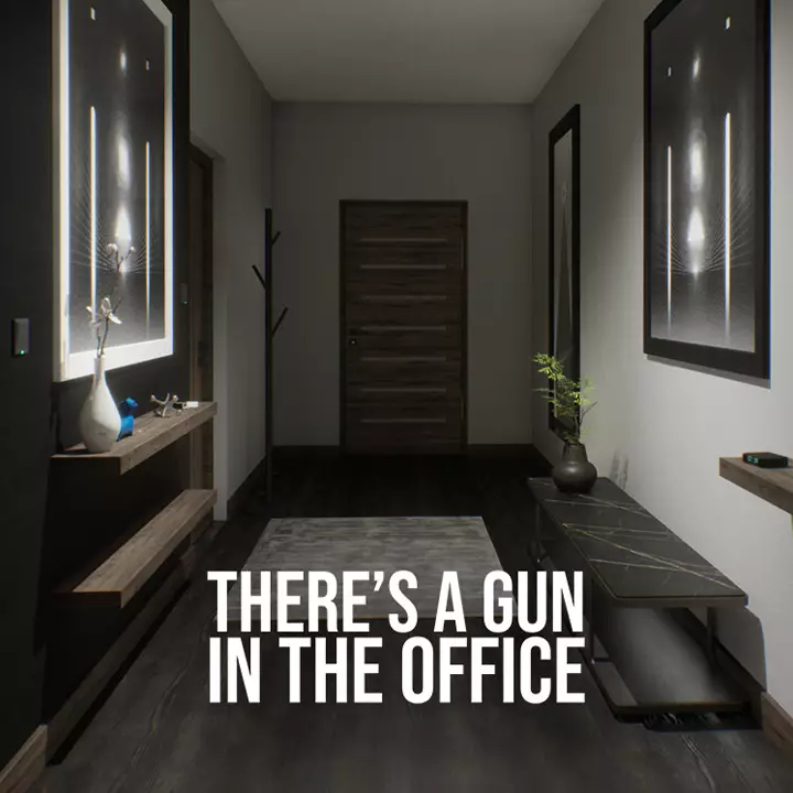 办公室里有枪
