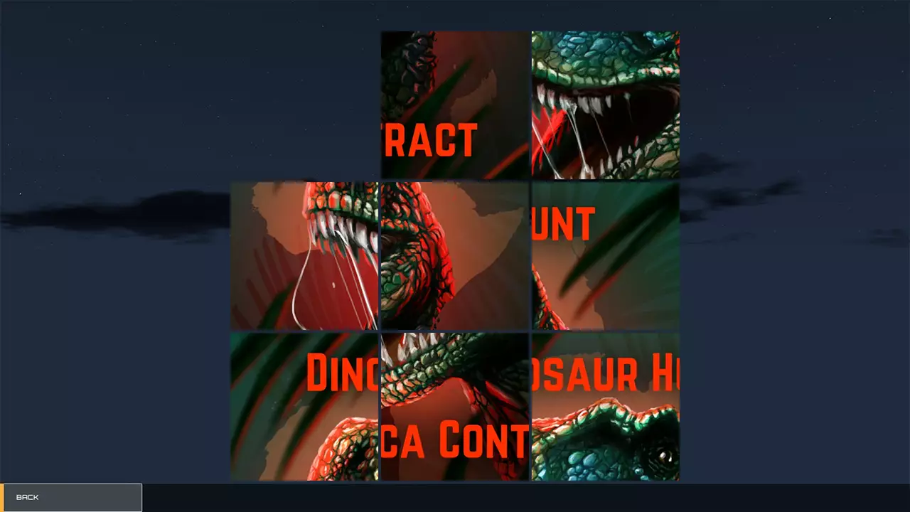 恐龙猎人拼图-Dinosaur Hunt Puzzle-游戏截图-好玩游戏库