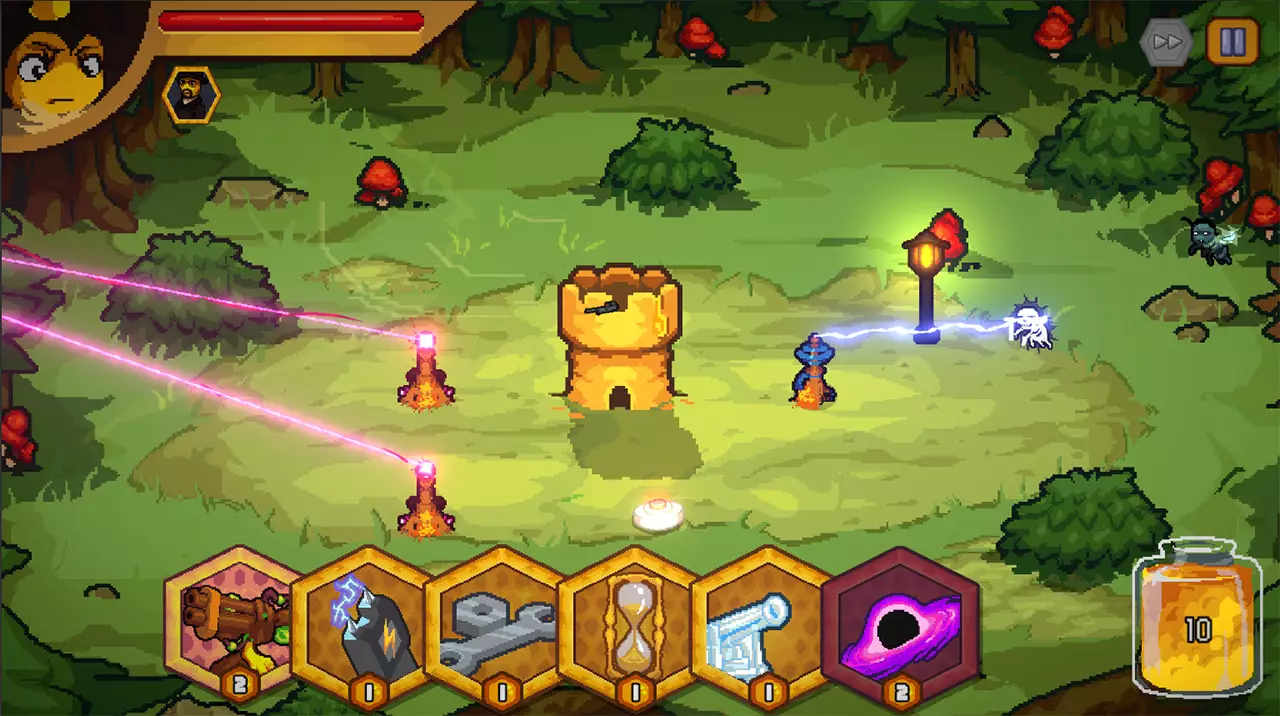 蜜蜂大战僵尸蜂-Bees vs Zombees-游戏截图-好玩游戏库