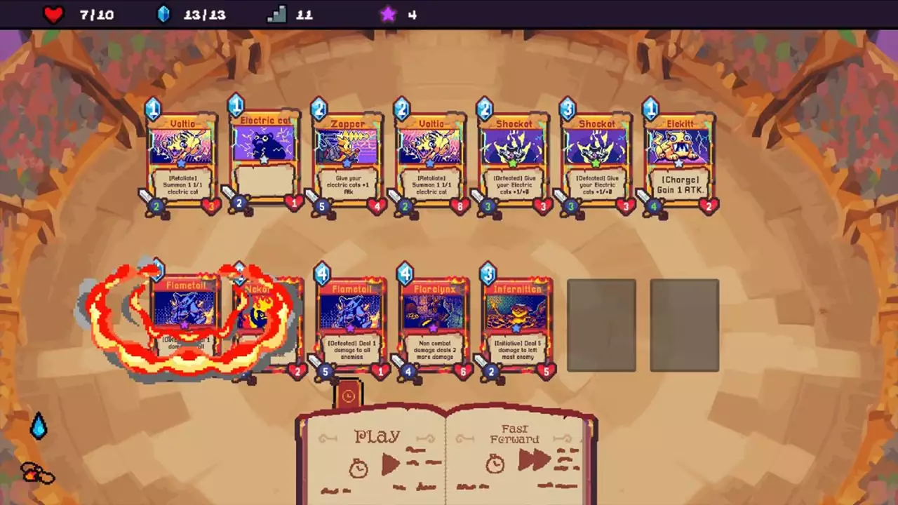 法术猫 自动卡牌战术-Spellcats: Auto Card Tactics-游戏截图-好玩游戏库