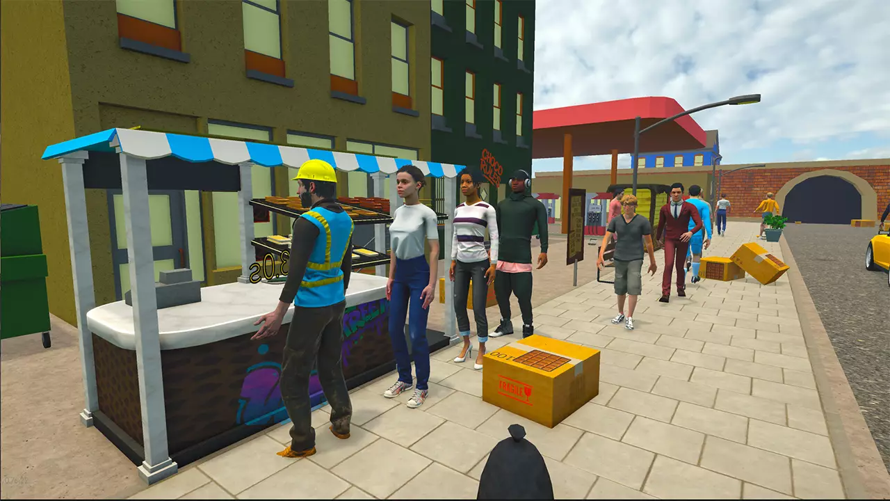 巧克力小铺模拟器-Choco Kiosk Simulator-游戏截图-好玩游戏库