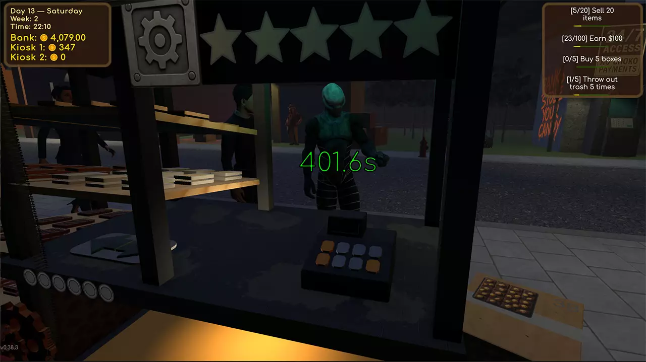 巧克力小铺模拟器-Choco Kiosk Simulator-游戏截图-好玩游戏库
