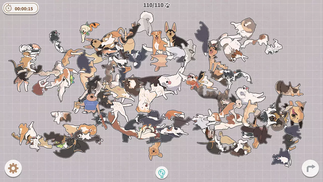挤在一起的狗狗-Dogs Huddled Together-游戏截图-好玩游戏库