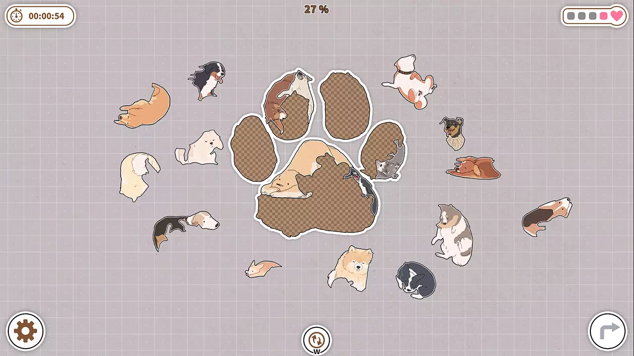 挤在一起的狗狗-Dogs Huddled Together-游戏截图-好玩游戏库