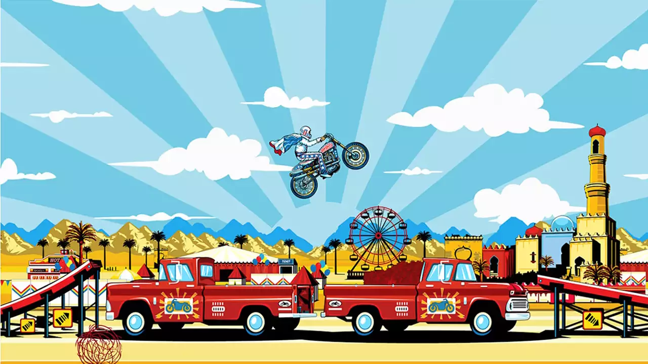 埃维尔·克尼维尔-Evel Knievel-游戏截图-好玩游戏库