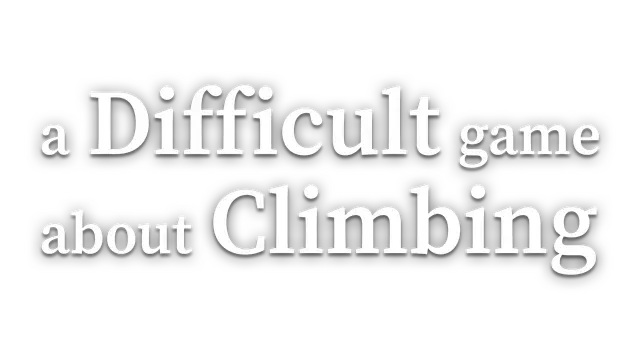 一个关于攀爬的困难游戏 | A Difficult Game About Climbing LOGO