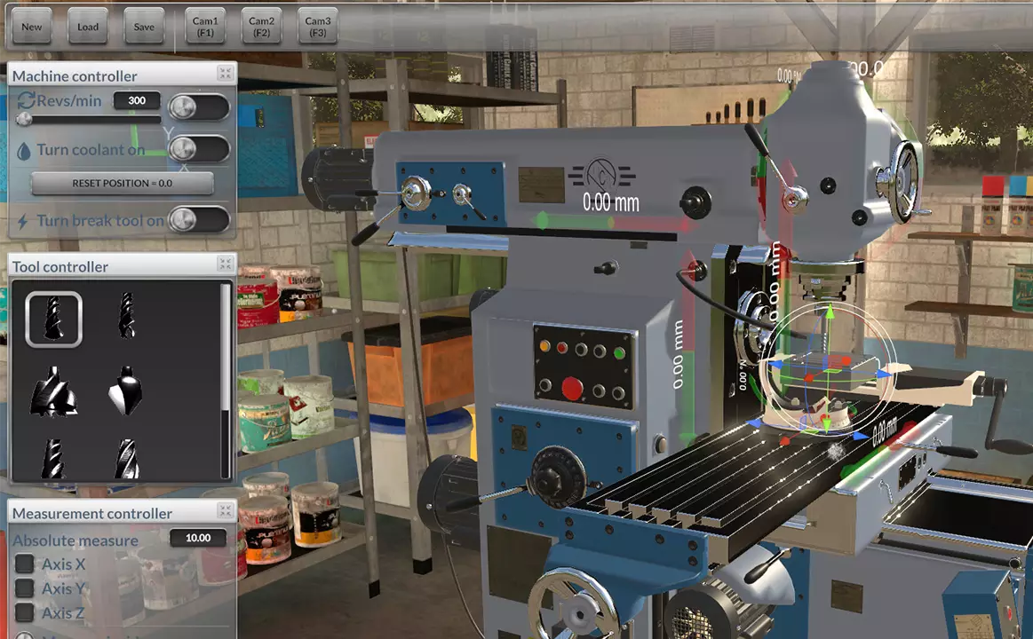 铣削机模拟器-Milling machine simulator-游戏截图-好玩游戏库