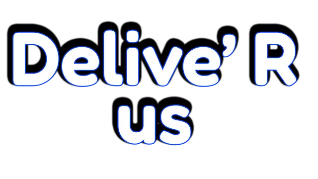 快递人生 | Delive R us LOGO
