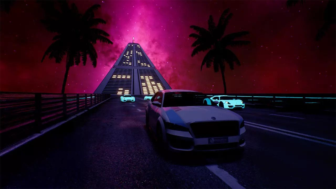 合成波狂飙-Synthwave Burnout-游戏截图-好玩游戏库