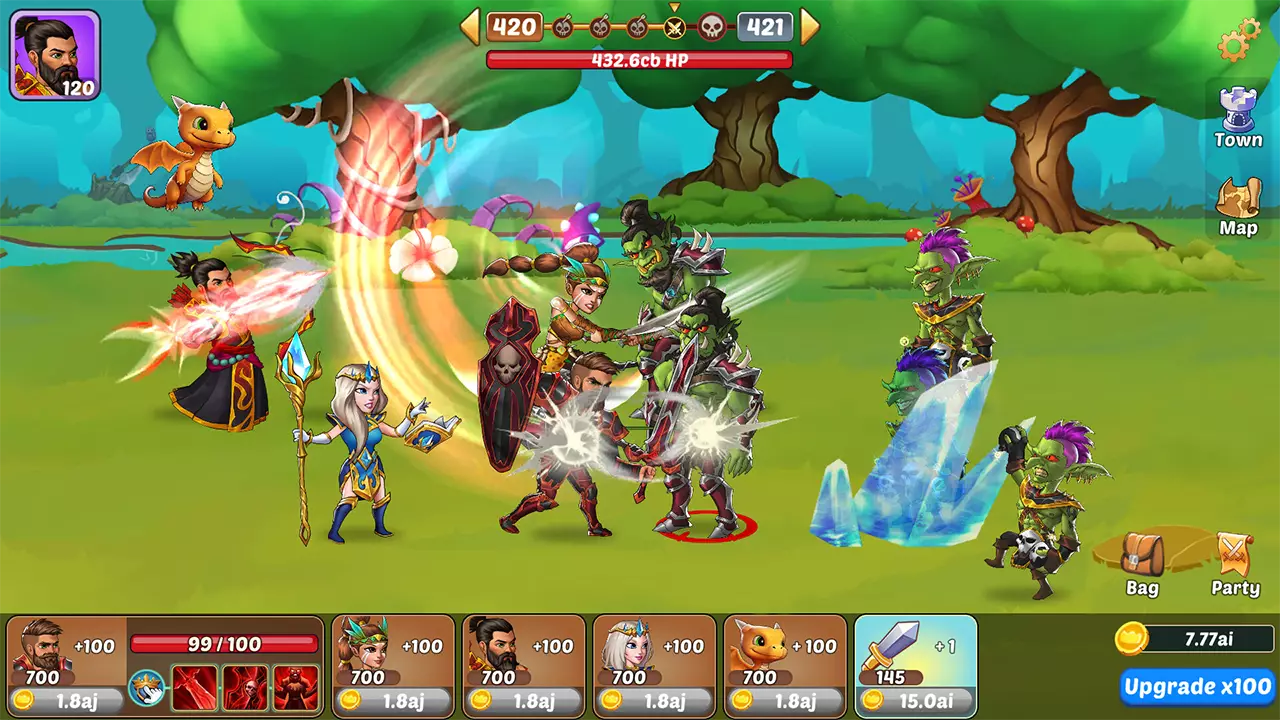 火之石 - 放置英雄RPG-Firestone: Online Idle RPG-游戏截图-好玩游戏库