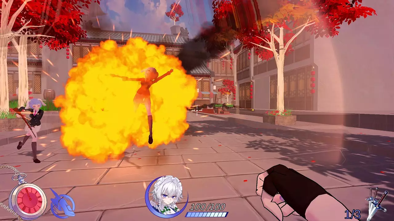 我是咲夜：月亮人入侵-I Am Sakuya FPS: Lunarian Invasion-游戏截图-好玩游戏库