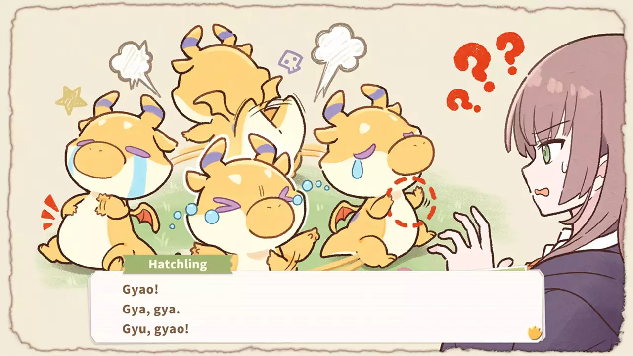 小龙与少女的邂逅-Monpic: The Hatchling Meets a Girl-游戏截图-好玩游戏库