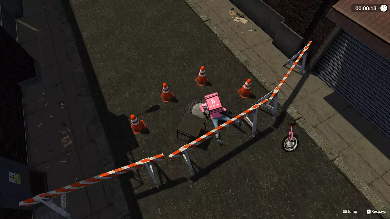 独轮车披萨时间！-Unicycle Pizza Time!-游戏截图-好玩游戏库