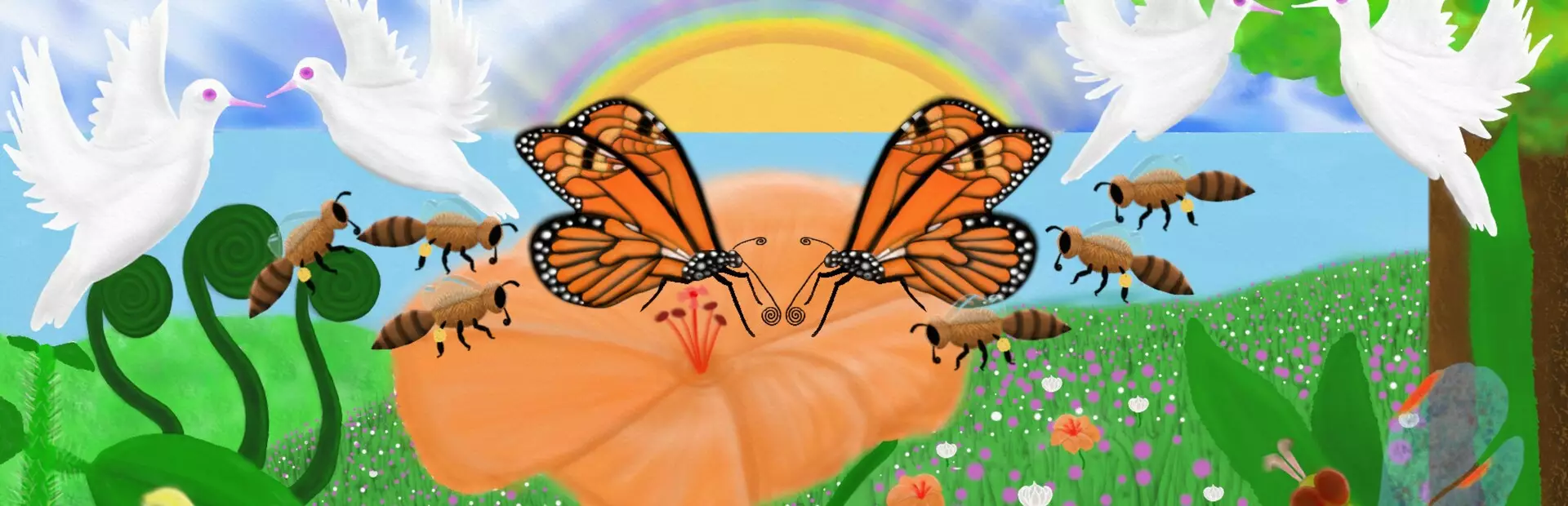 自然与生命：沉醉于花蜜