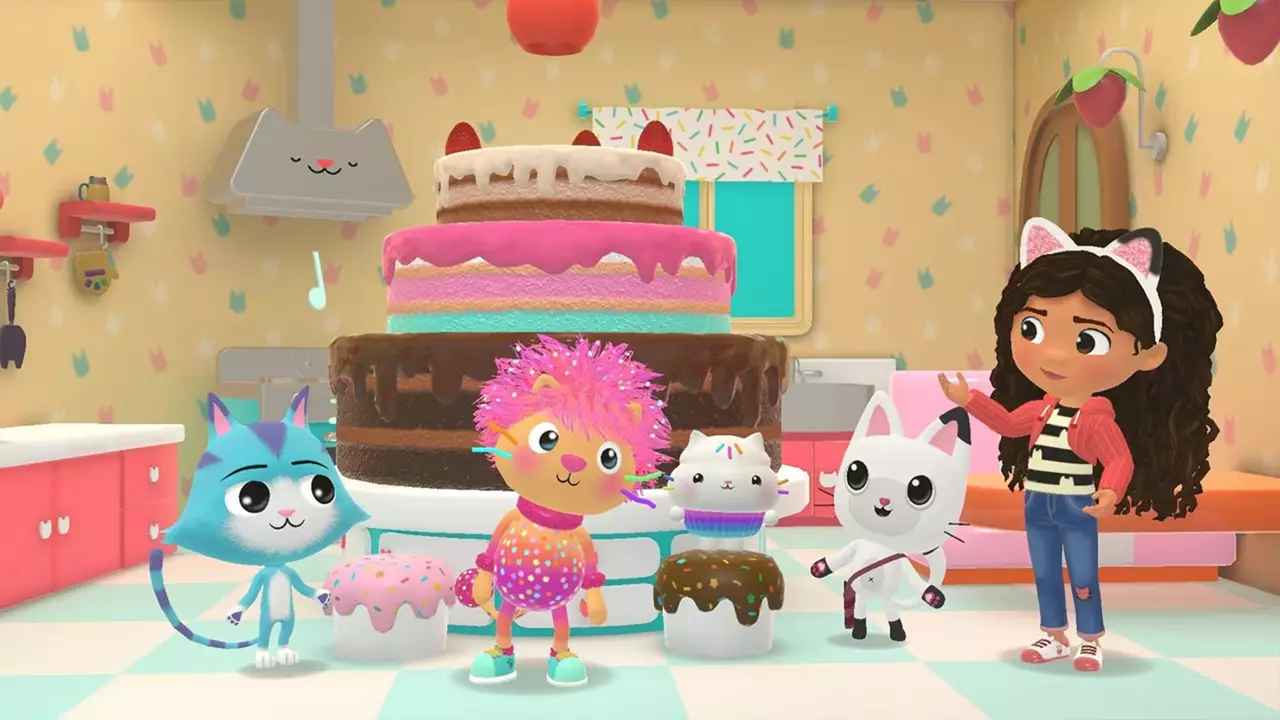 DreamWorks 盖比的娃娃屋：准备开派对-Gabby's Dollhouse: Ready to Party-游戏截图-好玩游戏库