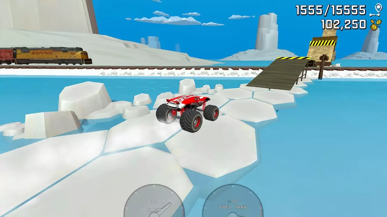 怪兽卡车狂飙竞速-Monster Ramp Racing-游戏截图-好玩游戏库
