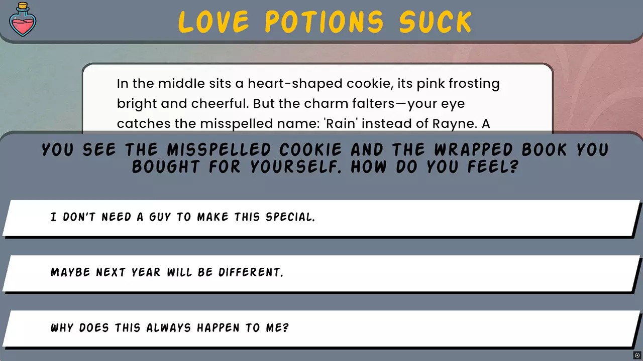 爱情魔药不靠谱-Love Potions Suck: A Text Romance-游戏截图-好玩游戏库