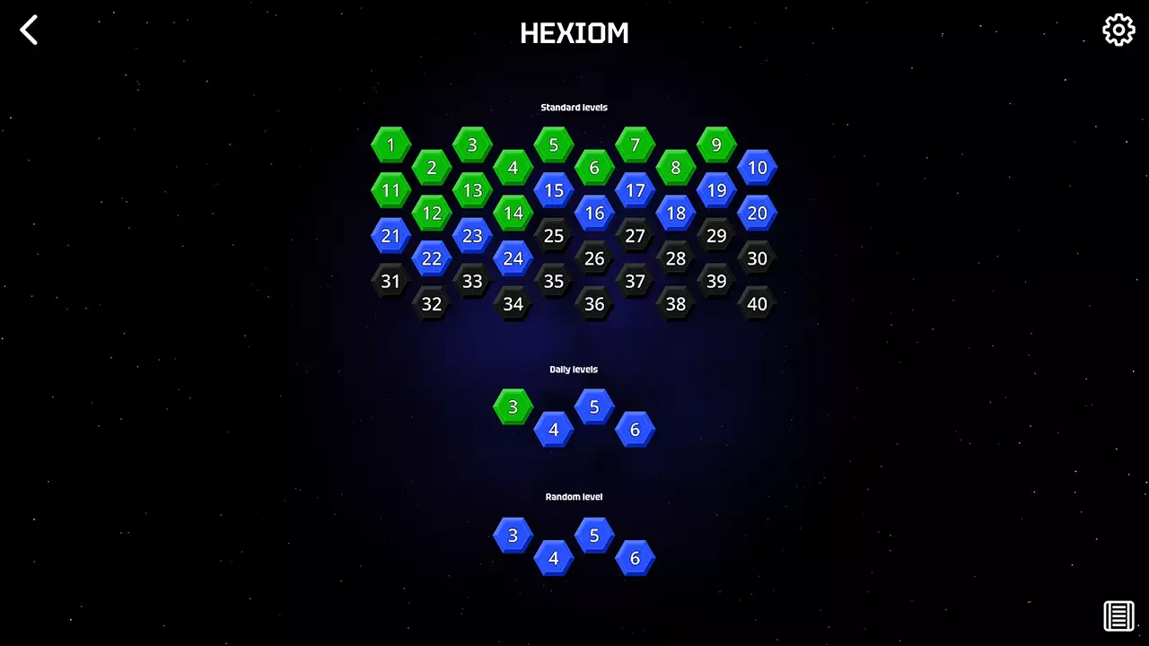 六元互联-Hexiom-游戏截图-好玩游戏库