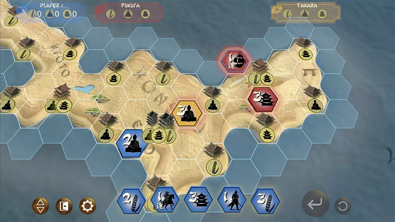 Knizia大师之武士-Samurai by Reiner Knizia-游戏截图-好玩游戏库