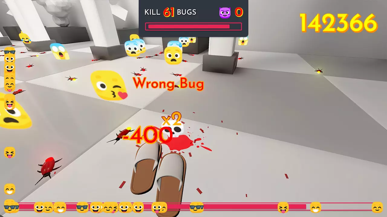 拖鞋灭虫大作战-Bug Off-游戏截图-好玩游戏库