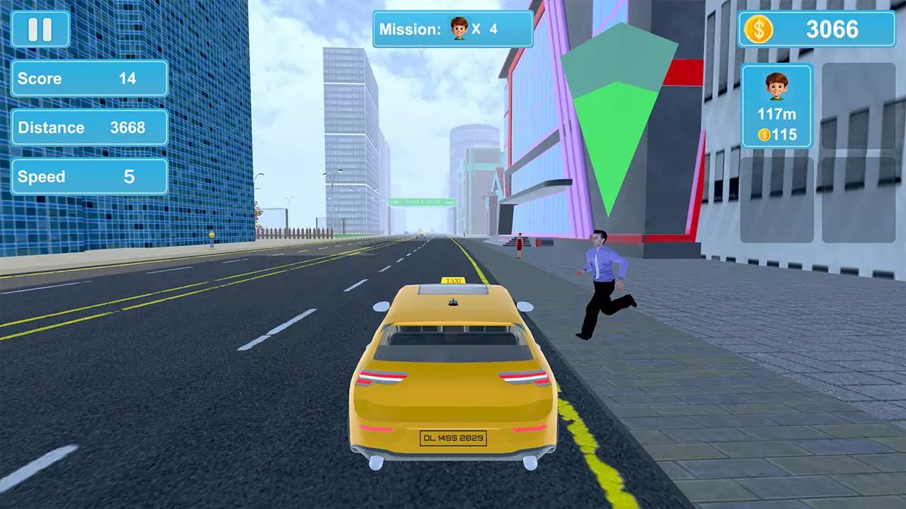 都市出租车任务-City Taxi Mission-游戏截图-好玩游戏库