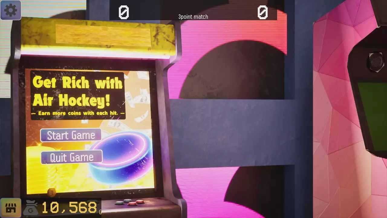 炫金冰球：财富对决-Get Rich with Air Hockey! — Earn more coins with each hit. —-游戏截图-好玩游戏库