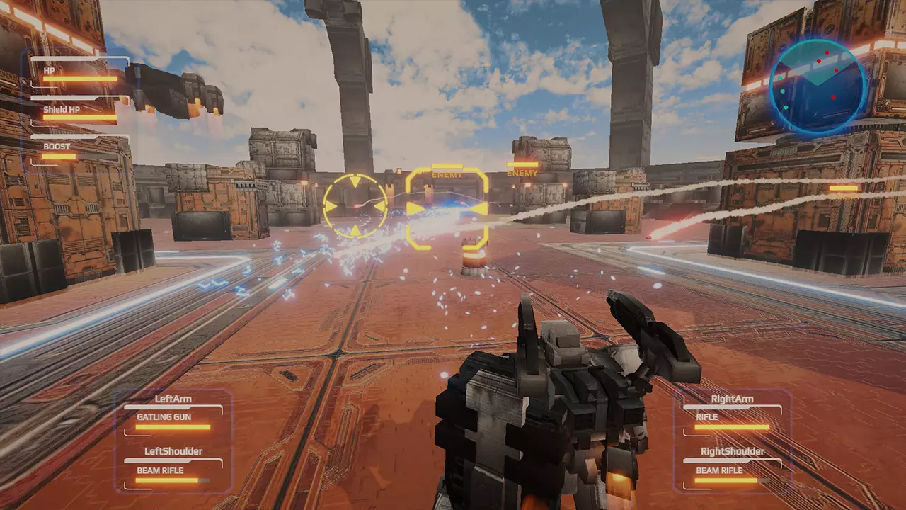 机兵鏖战录-SteelMechBattle-游戏截图-好玩游戏库