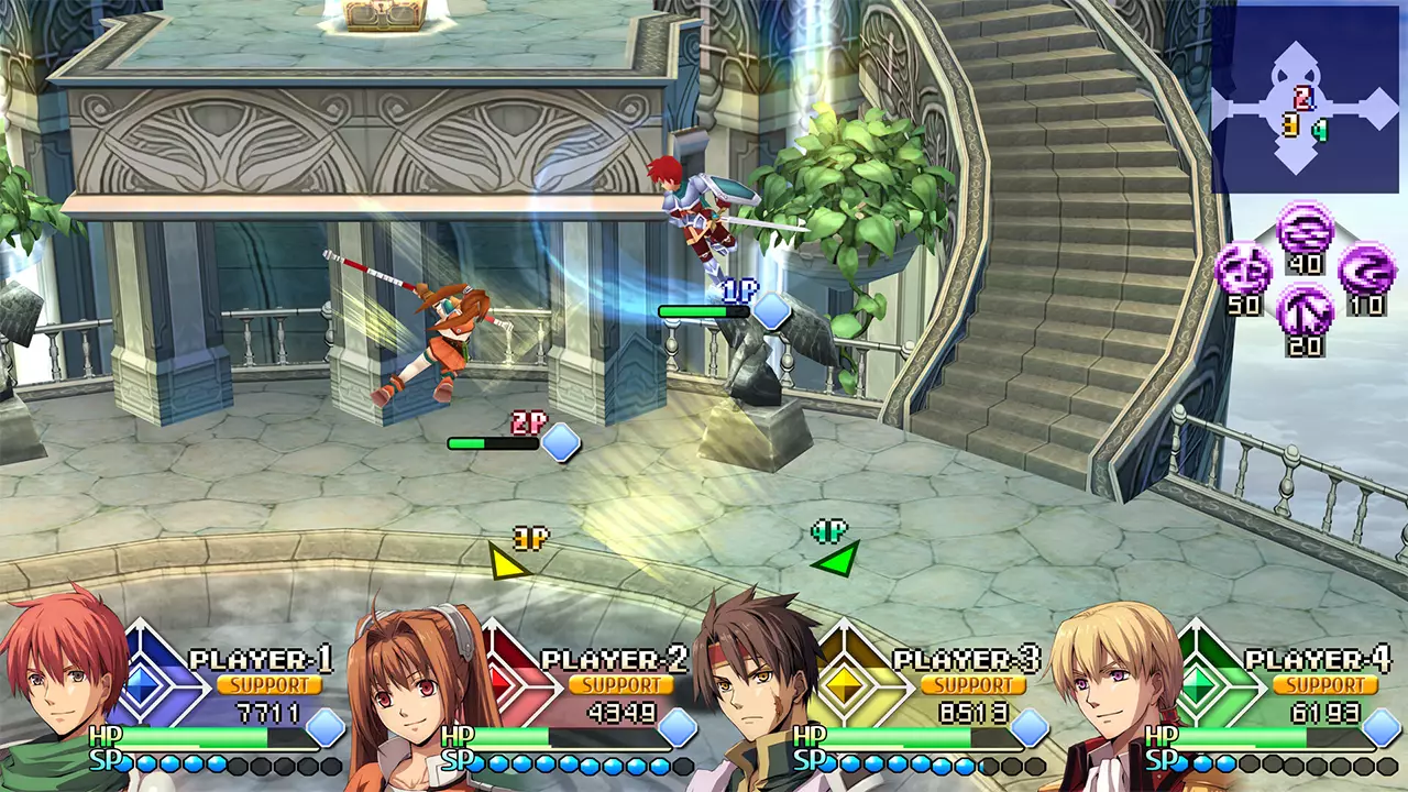 伊苏VS空之轨迹：全明星对决-Ys vs. Trails in the Sky: Alternative Saga-游戏截图-好玩游戏库