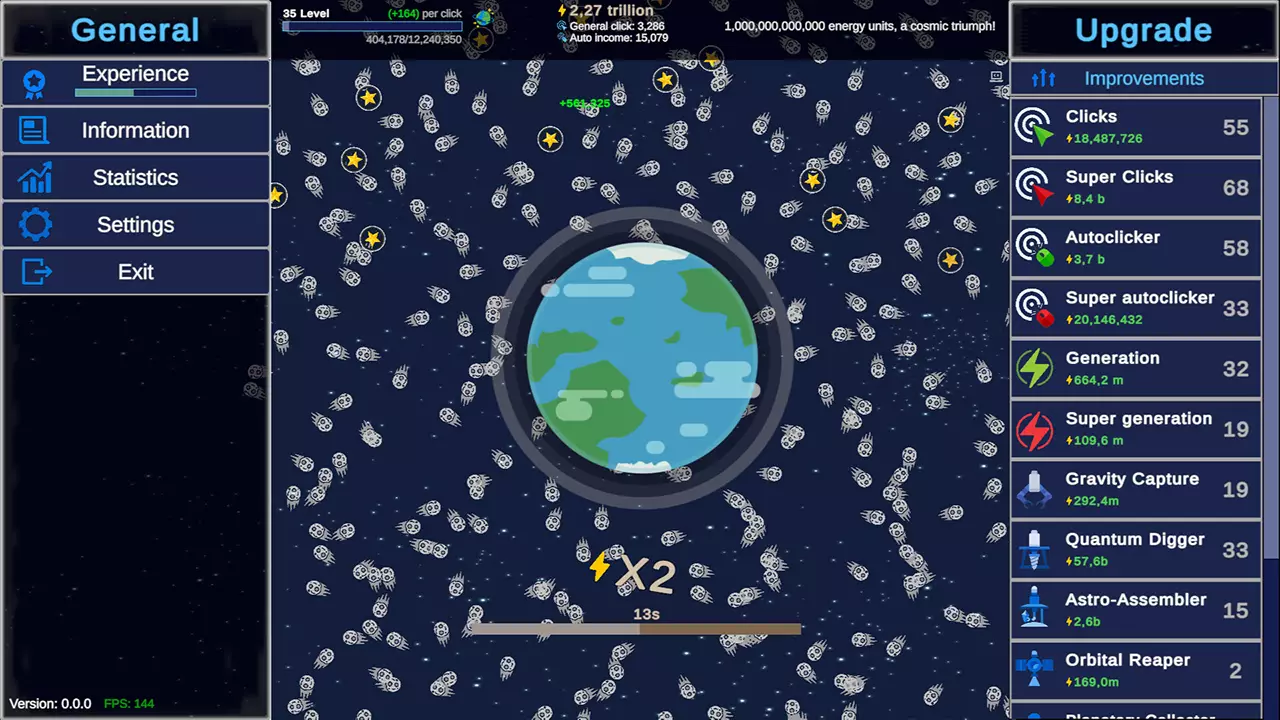 宇宙能量大亨-Clicker Astro Planet-游戏截图-好玩游戏库