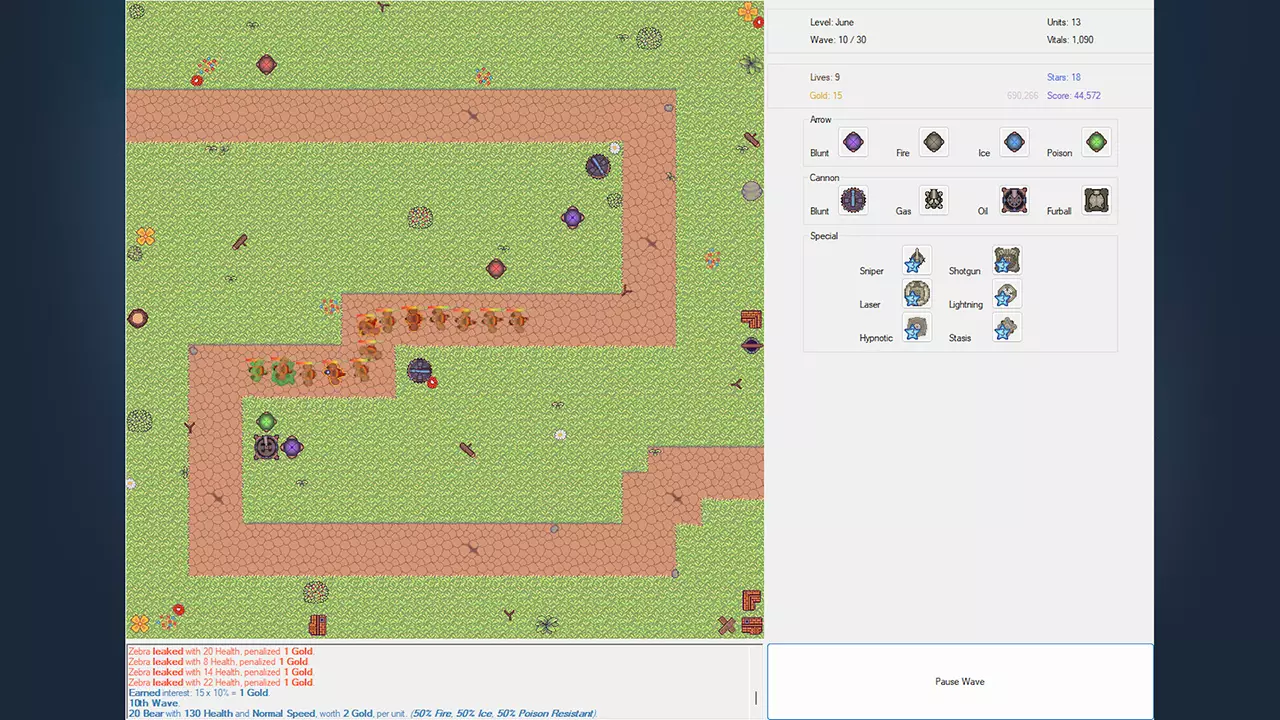 兽潮防御战-Fluffy Tower Defense-游戏截图-好玩游戏库