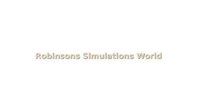 鲁滨逊模拟世界 | Robinsons Simulations World