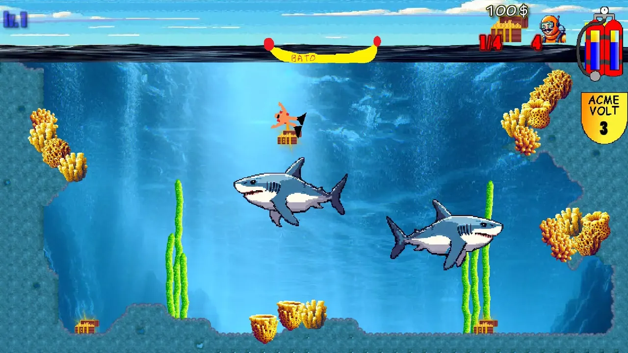 -Shark's Treasures Adventure-游戏截图-好玩游戏库