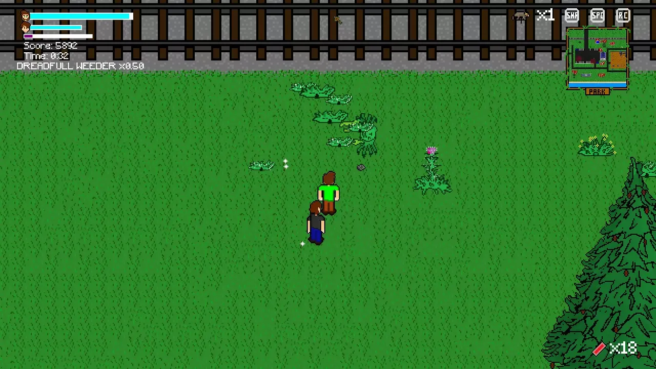 -Weed Wacker Warrior-游戏截图-好玩游戏库