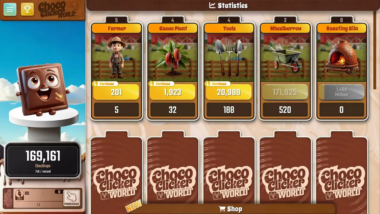 -Choco Clicker World-游戏截图-好玩游戏库
