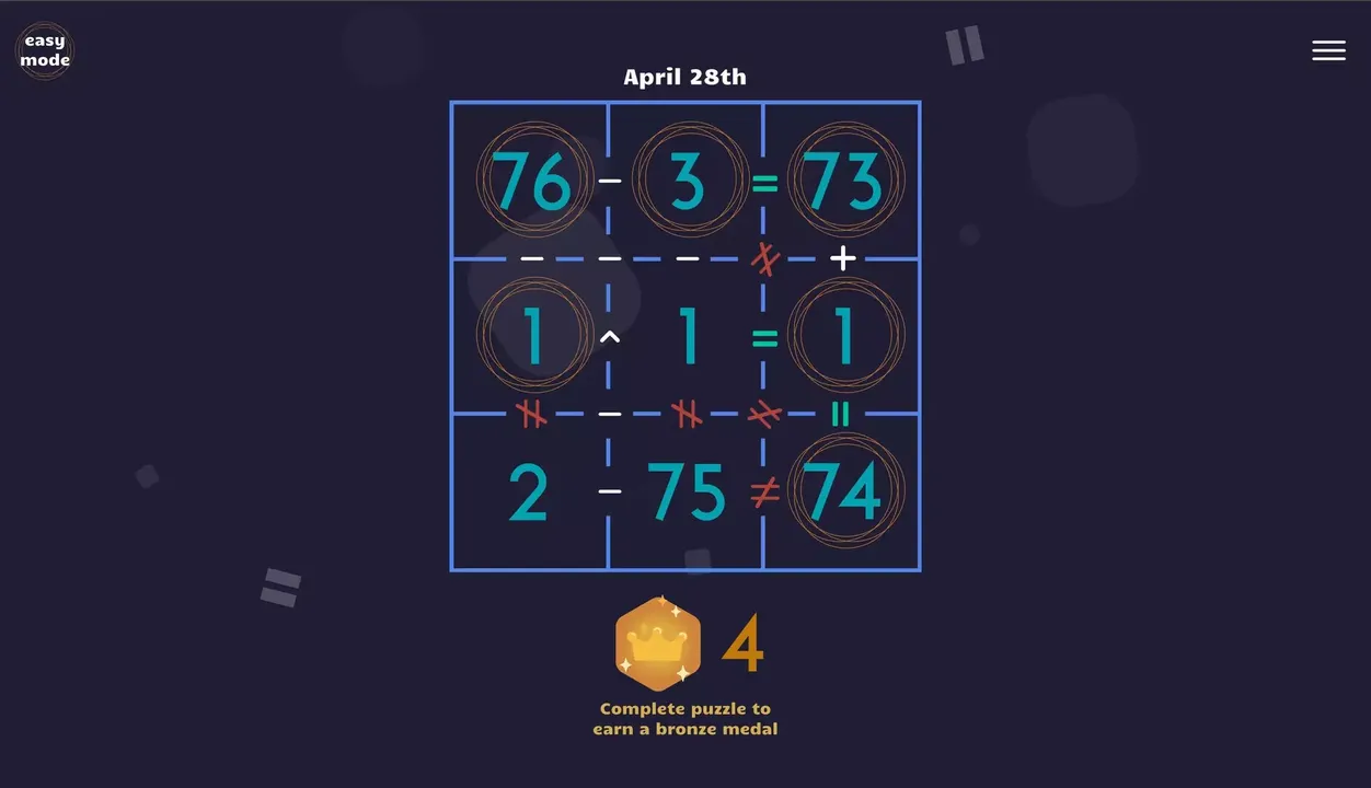 -Equate 8-游戏截图-好玩游戏库